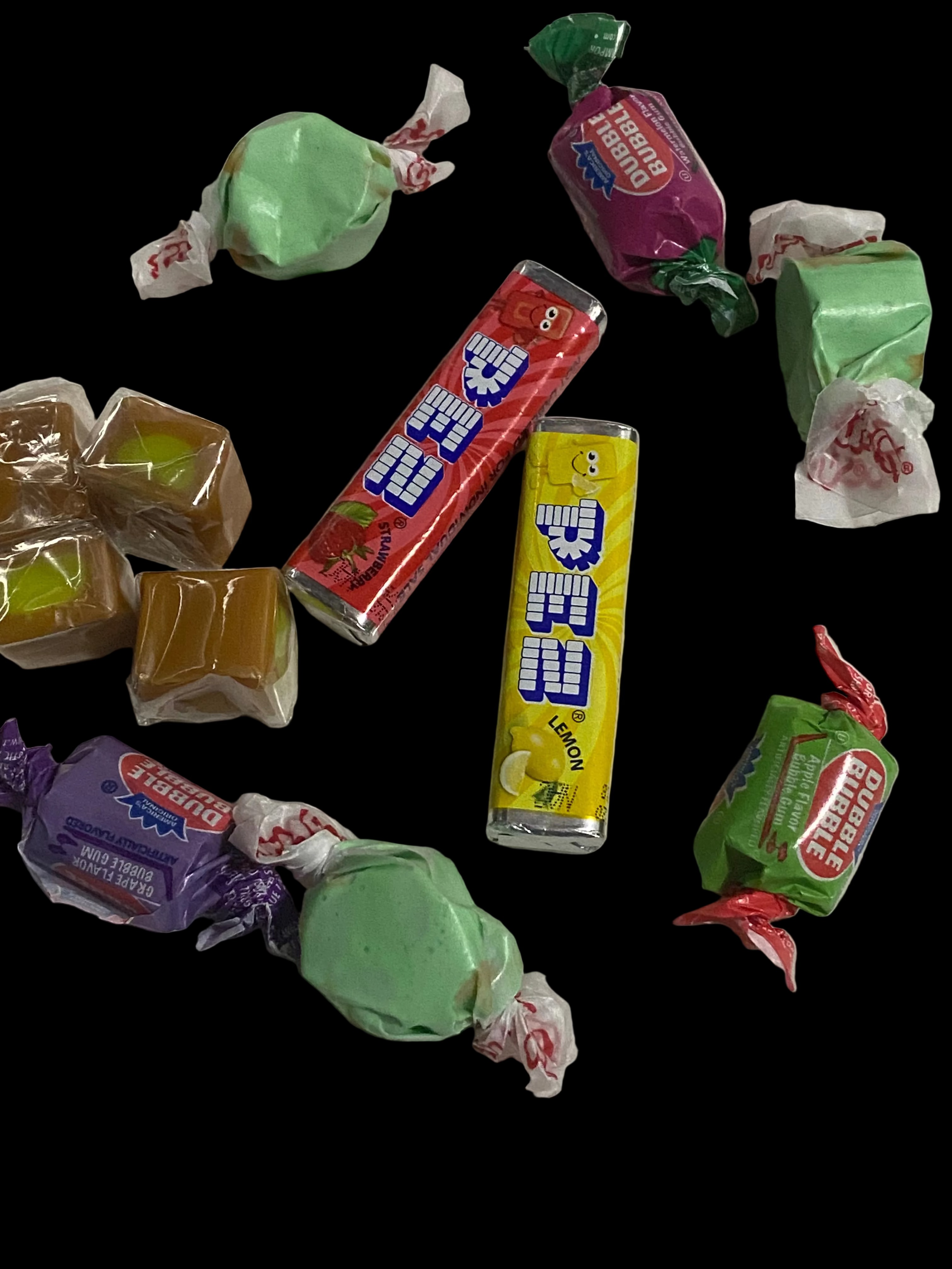Wrapped Candy Bags & Jars